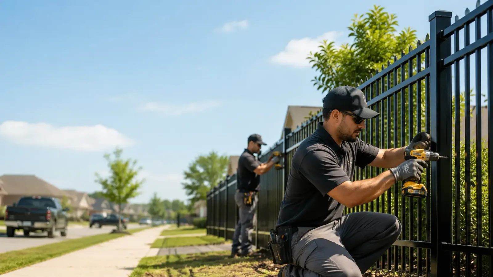 Metal Fence Installation in Argillite, KY